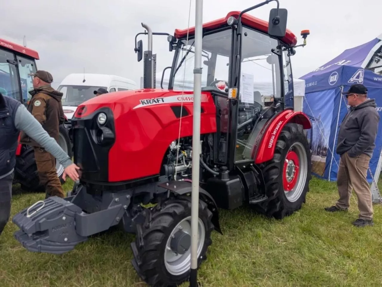 Nowy polski ciągnik zadebiutował na Zielonym Agro Show - KRAFT CK450C