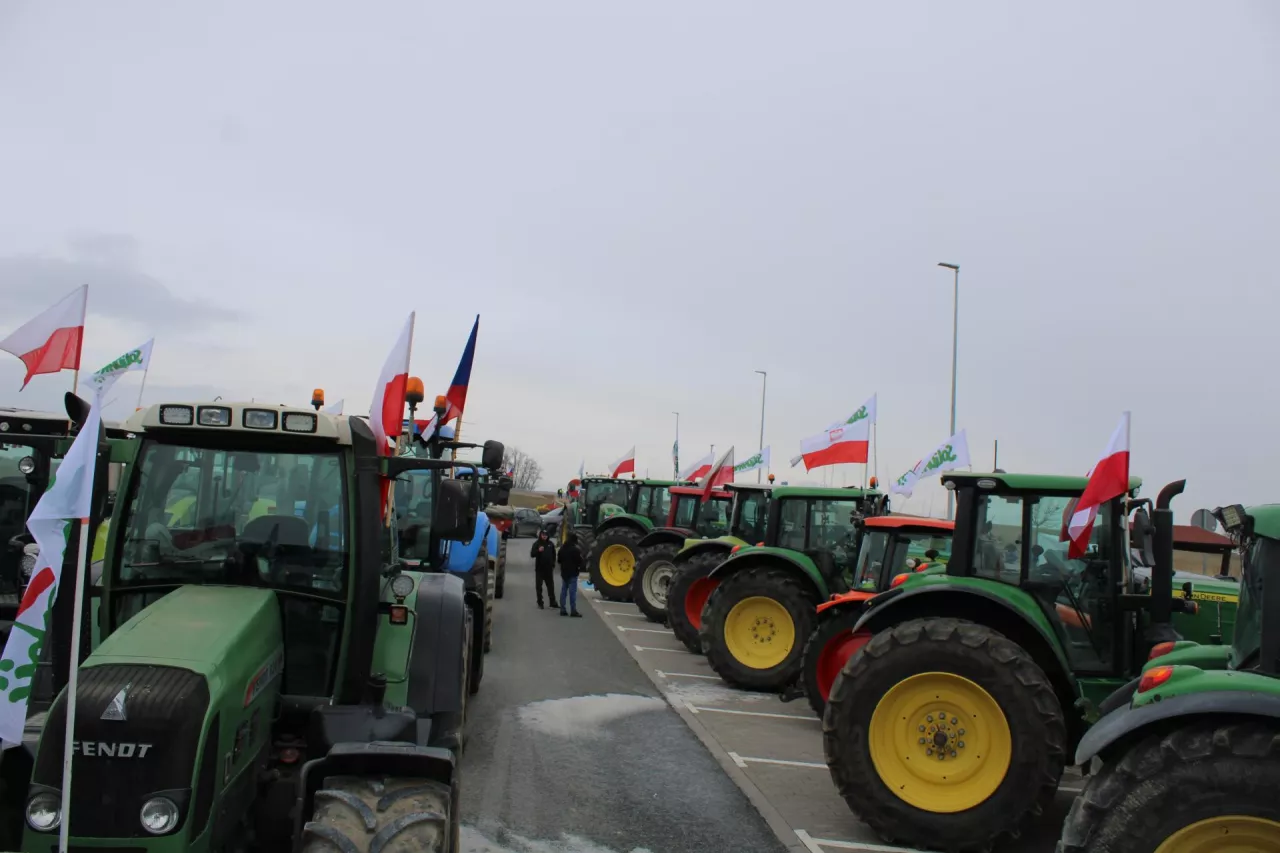 Protest rolników - zdjęcie poglądowe