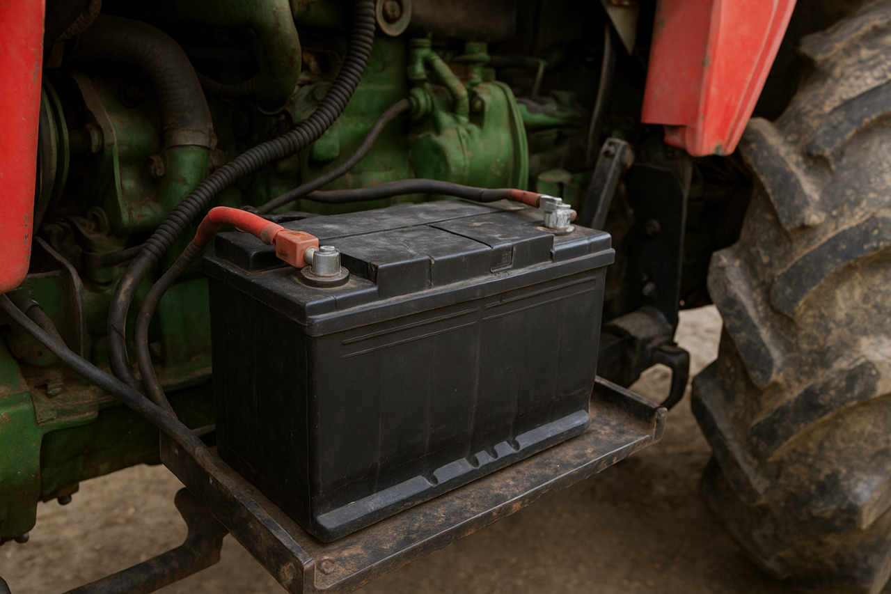Akumulator do ciągnika