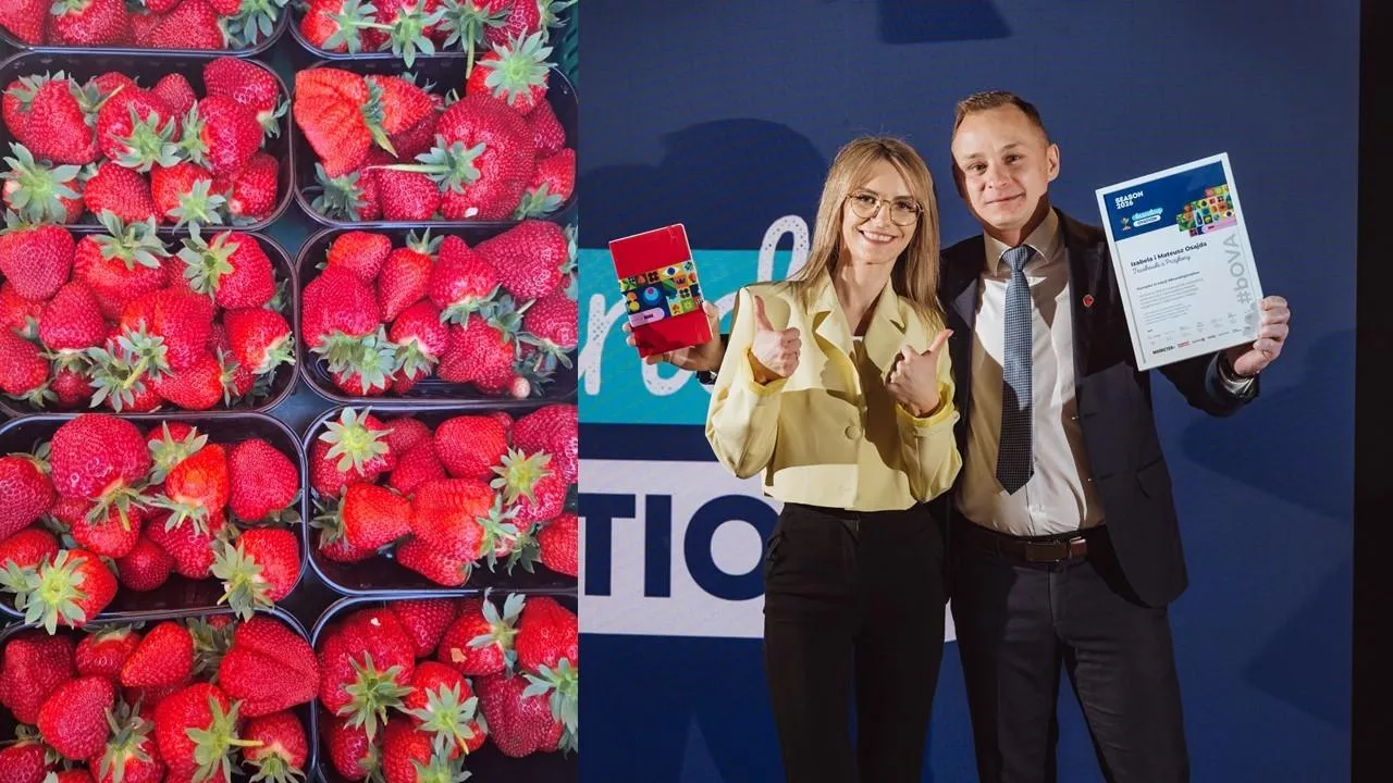 Izabela i Mateusz Osajda, Truskawki z Przykony - Truskawkowa Marka Roku 2026