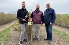 Od lewej, dr inż. Radosław Łaźny, Michał Piątek, dr inż. Jerzy Próchnicki