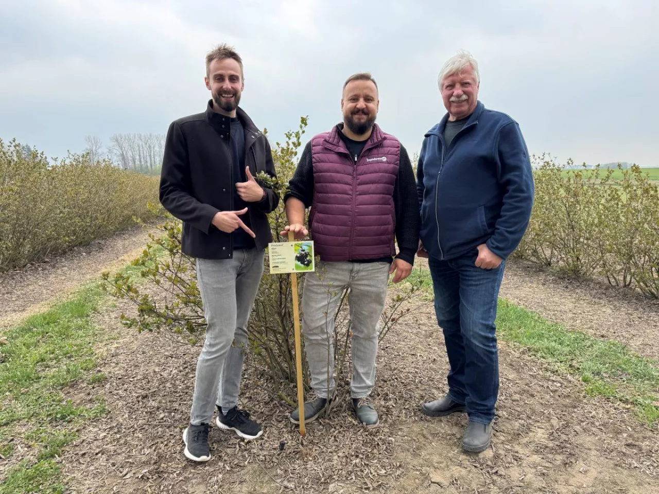 Od lewej, dr inż. Radosław Łaźny, Michał Piątek, dr inż. Jerzy Próchnicki