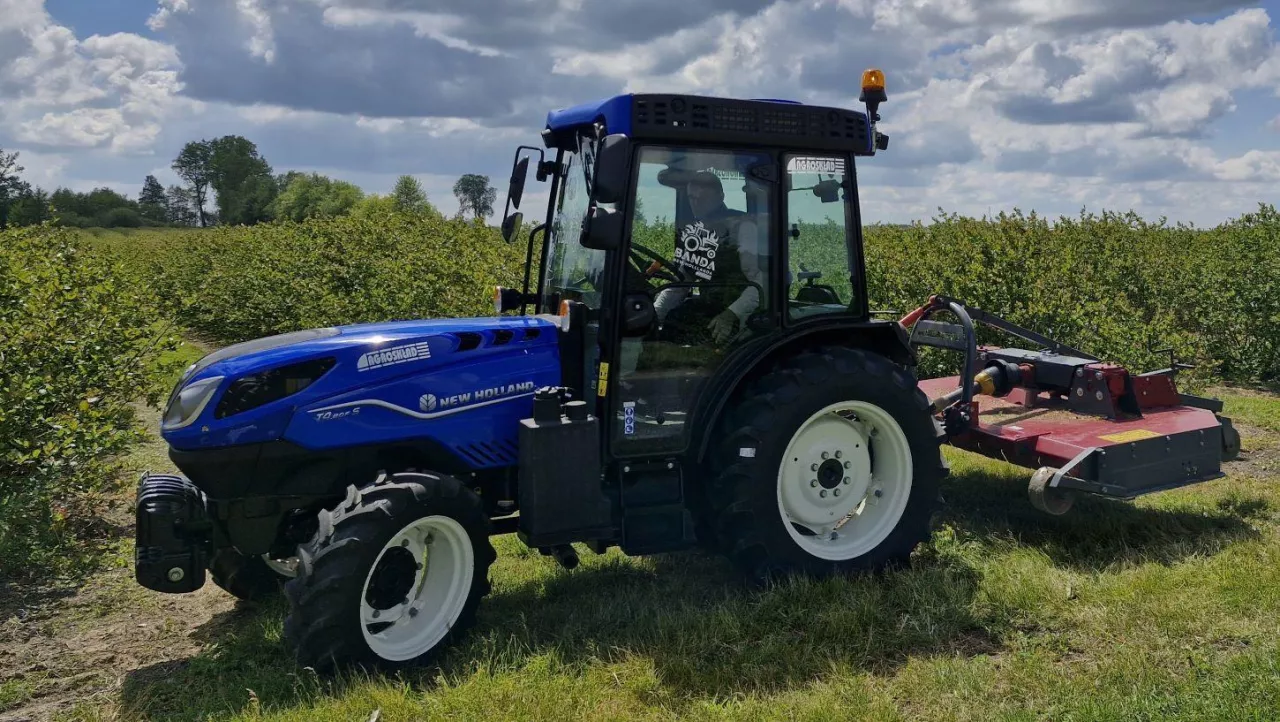 New Holland T4.80F S w pracy