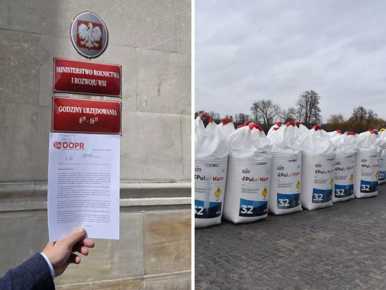 Rolnicy mają dość czekania. Zanieśli do ministra własny projekt dopłat do nawozów