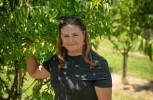 Elżbieta Pomorska ze wsi Dziurków (pow. lipski, gm. Solec nad Wisłą)