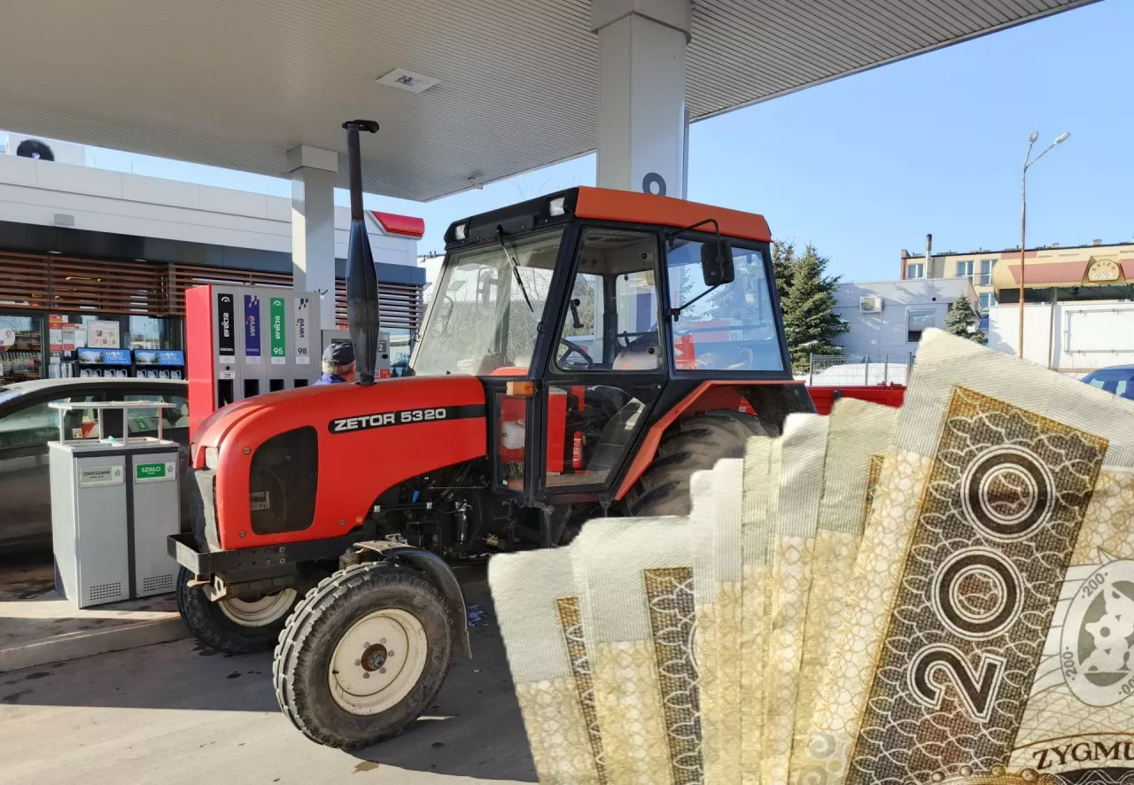 Faktury za paliwo trzeba złożyć ponownie. Od jutra wnioski o dopłatę 52 gr